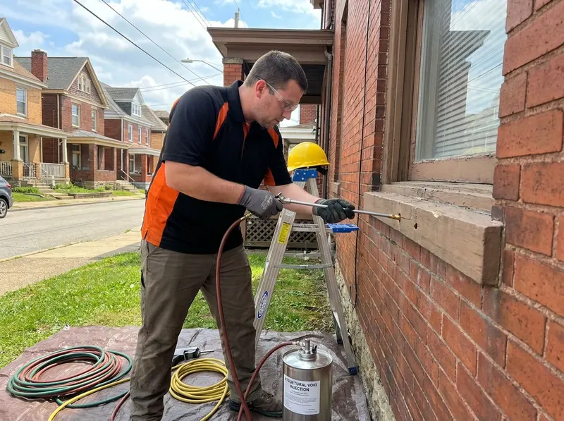 Carpenter Ant Structural Void Treatment in Pittsburgh, PA