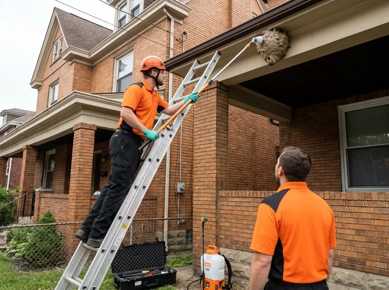 Stinging Insect and Aerial Wasp Nest Removal in Pittsburgh, PA